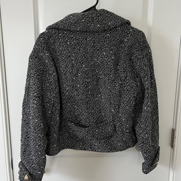 ZARA BLAZER CROPPED STRUCTURED (SIZE M) - Picture 3 of 4